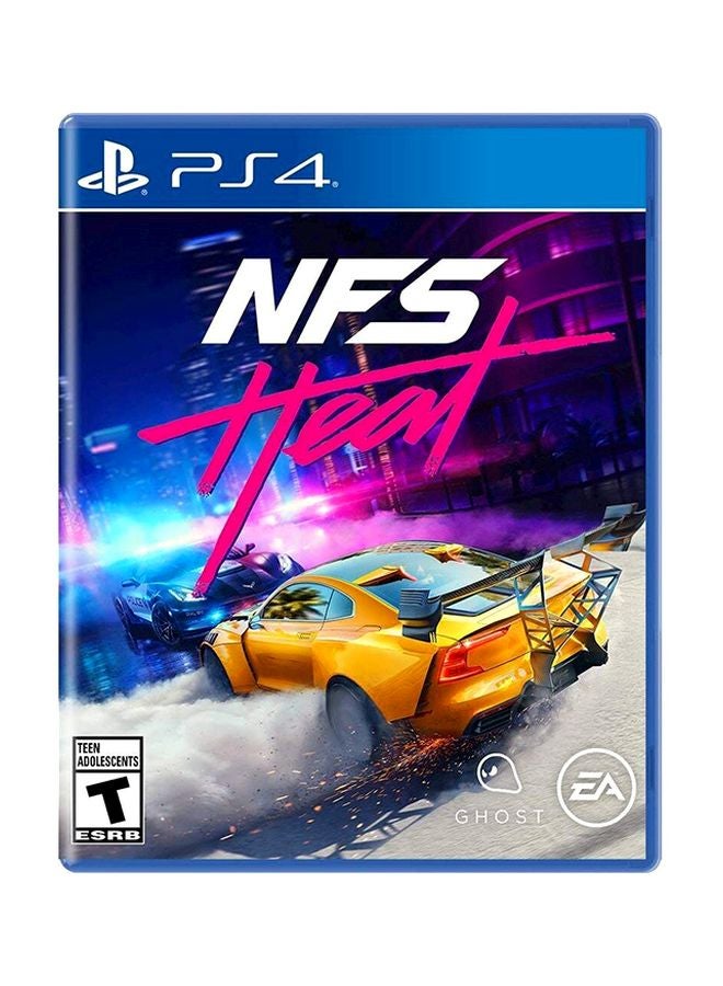 لعبةNeed for Speed : Heat- Standard Edition (باللغة الإنجليزية) - إصدار عالمي - سباق - playstation_4_ps4