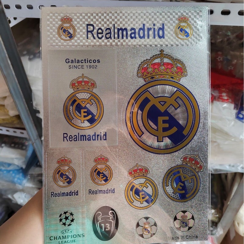 A4 Sticker Football Fan Decal*2PCS