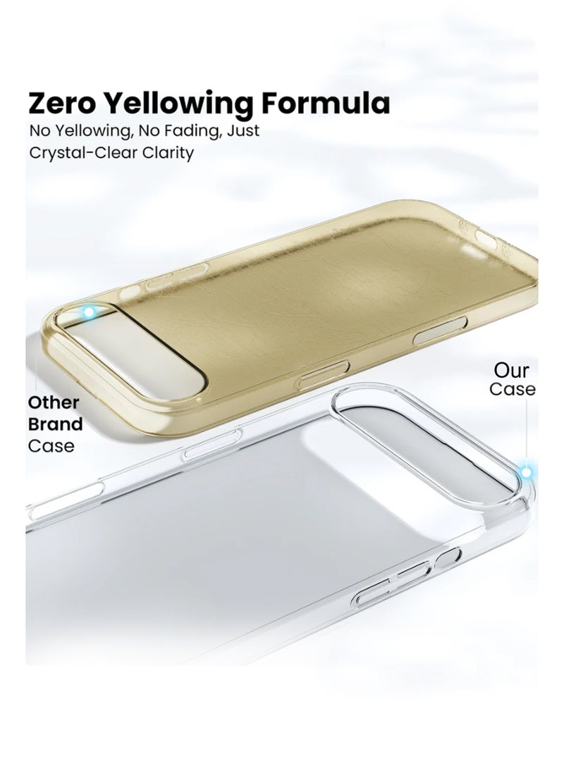 For Apple iPhone 17 Air Shock Proof Case Cover - Ultra Clear, Durable & Accurate Cut-outs - Scratch, Dust & Smudge Protection - Clear Silicon Back Cover for Apple iPhone 17 Air - Image 5