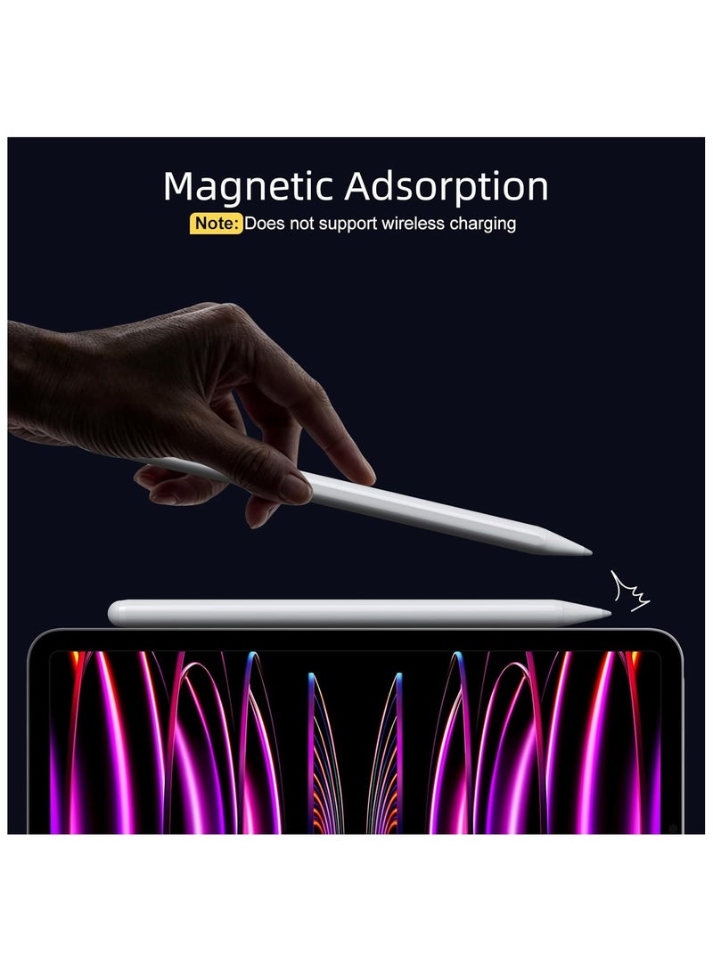 جامجيك قلم JAMJAKE Stylus لجهاز iPad من الجيل التاسع والعاشر - قلم رصاص نشط بشحن سريع 2X متوافق مع أجهزة Apple iPad Pro 11 و12.9 بوصة وiPad Air 2018-2023  - Image 5