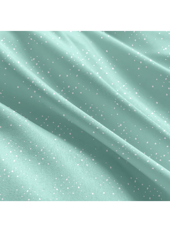 ايست من نون طقم غطاء لحاف من ٤ قطع | مصنوع من ألياف دقيقة ناعمة | ألوان متعددة | غطاء لحاف ١٦٠ × ٢٢٠ سم، ملاءة سرير ١٢٠ × ٢٠٠ سم مع جيب عميق ٣٠ سم، غطائي وسادة ٥٠ × ٧٥ سم | مناسب لمرتبة فردية - Image 3