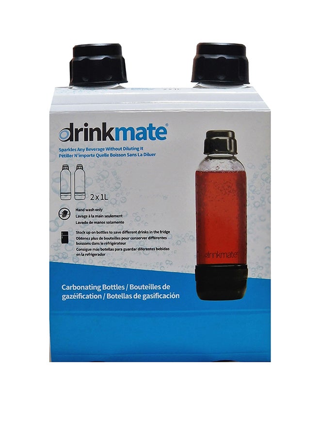 Drinkmate Carbonating Bottle 1L Black - Image 3
