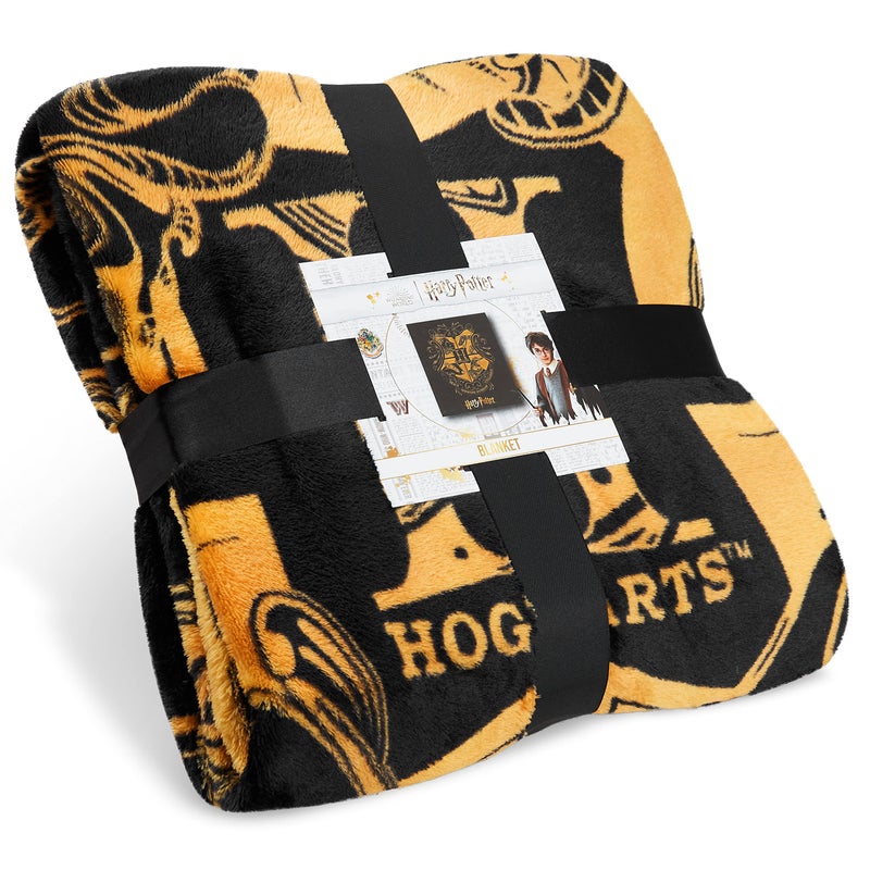 Harry Potter Throw Blanket  Hogwarts Fleece Blanket
