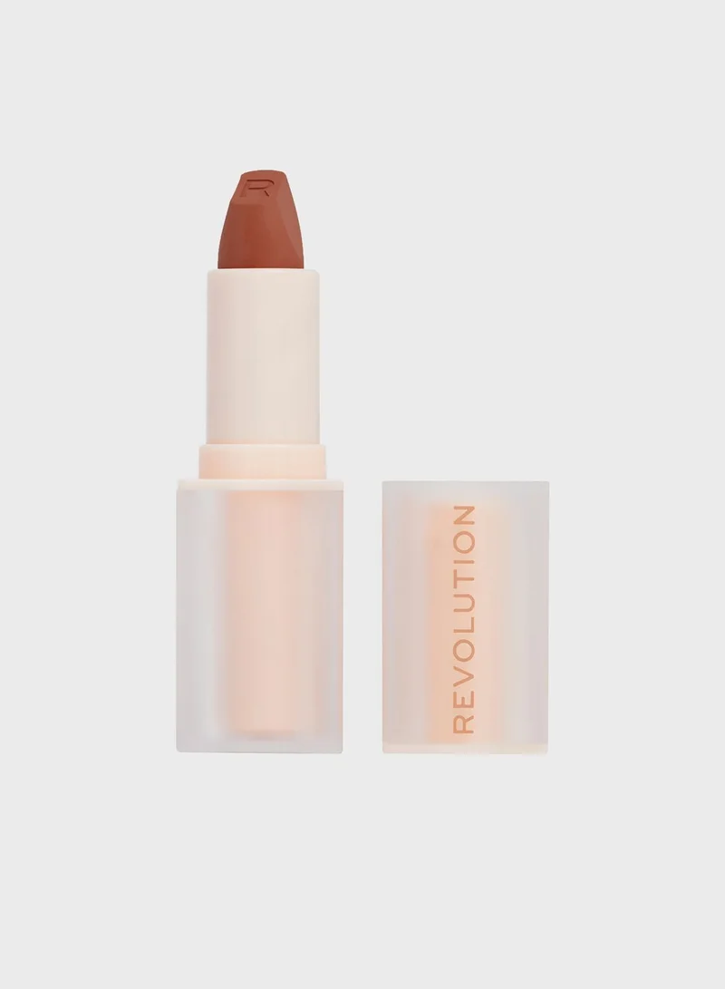 REVOLUTION Revolution Lip Allure Soft Satin Lipstick Chauffeur Nude