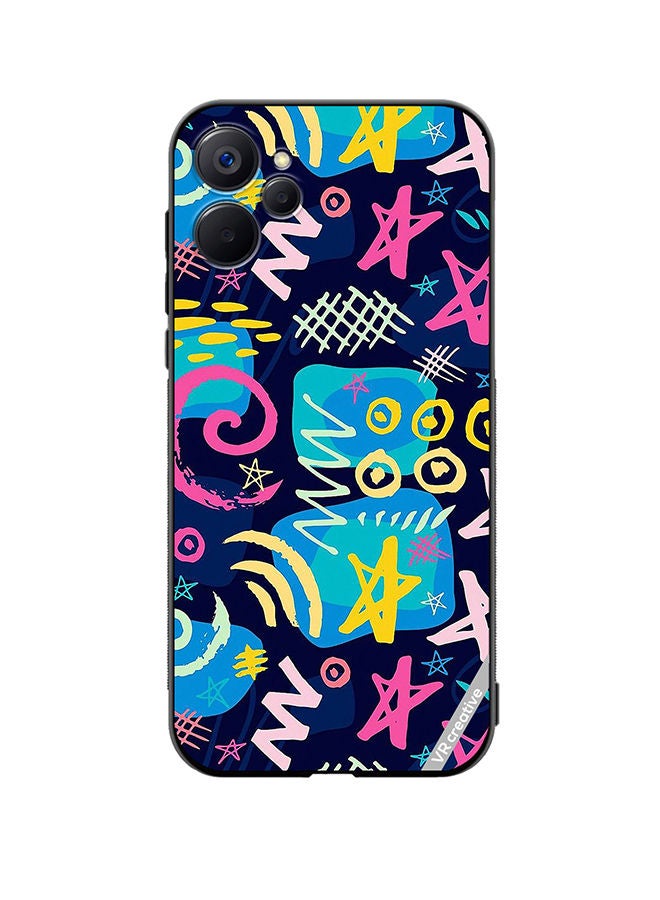 VR CREATIVE Protective Case Cover For Realme 9i 5G Multicolor Design - Image 1