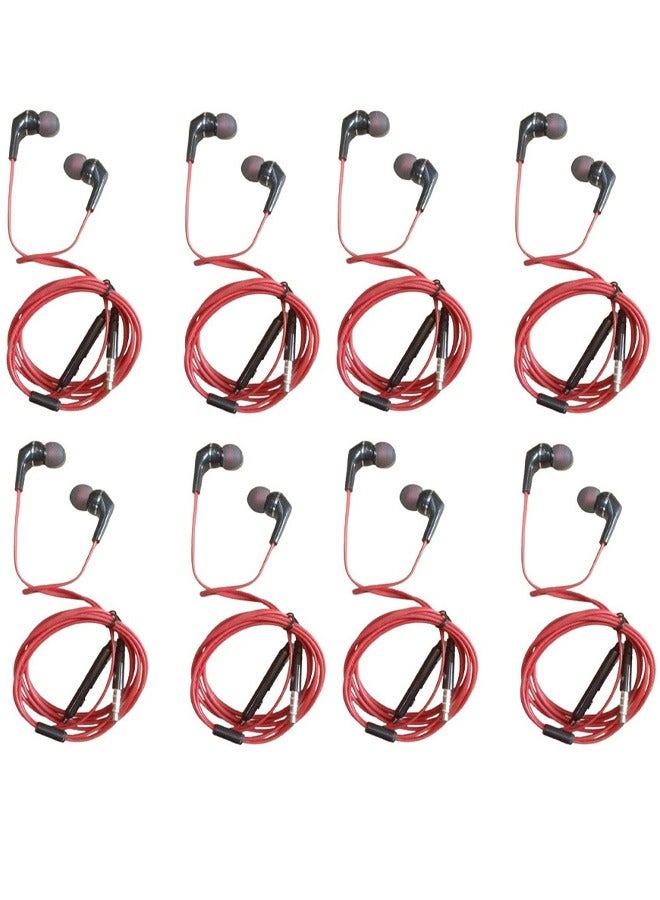 taimi Taimi Pack Of 8 Wired Earbuds ZF68CED2F53D5E8E1C8A0Z