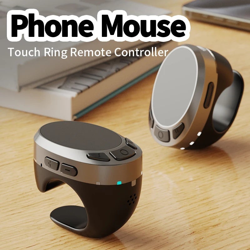 TikTok Remote, Scrolling Ring, Finger Mouse, Bluetooth Page Turner, Wireless Video Controller, Ebook Page Turner - Image 1