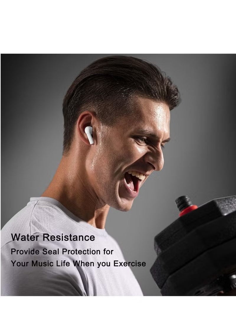 Honor Choice Earbuds X5 with a 35 hour battery life and noise cancellation-White  - Image 3