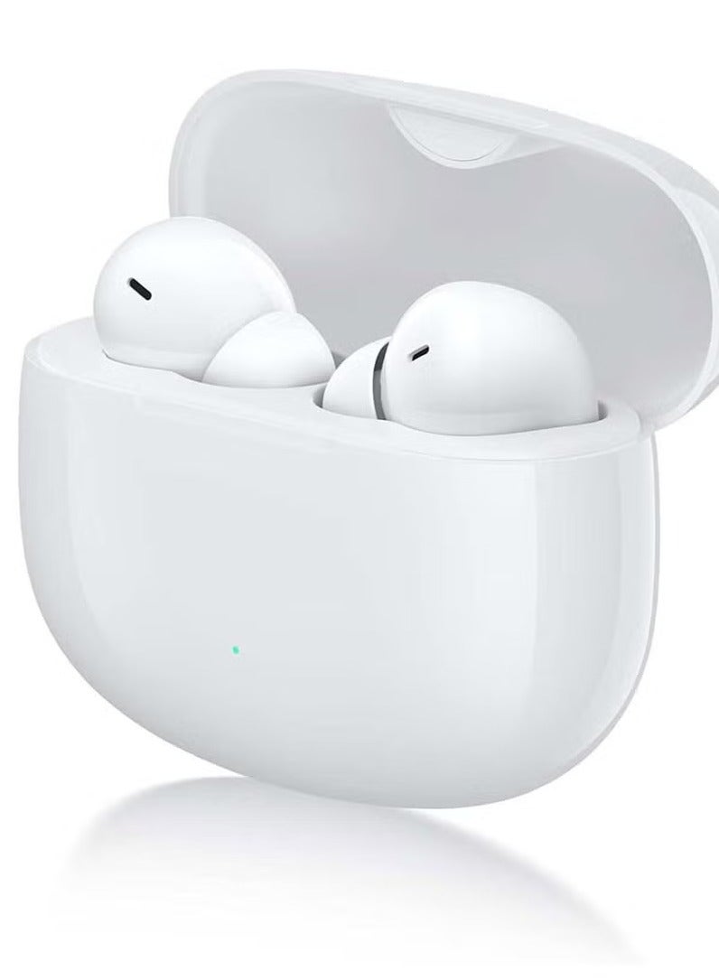 Earbuds X5 with a 35 hour battery life and noise cancellation-White