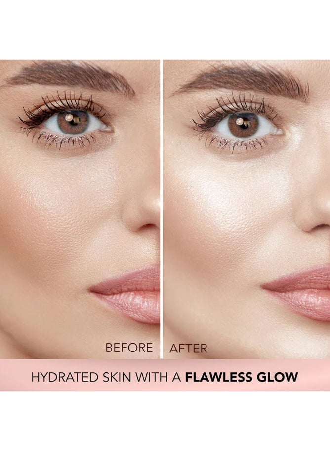 فاسيسكانادا كريم ستروب - ذهبي، ٣٠ مل | برايمر + هايلايتر + مرطب | زبدة الشيا وحمض الهيالورونيك | ترطيب مكثف | بشرة ندية مشرقة خالية من العيوب | قاعدة مكياج مضيئة ومتألقة - Image 2