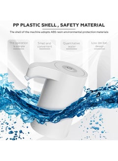 Eleish 5 Gallon 20L Electric Water Dispenser Pump for Hot & Cold Water, Universal Portable Rechargeable Water Pump with USB Charging for Jugs Bottle Kichen Cooking Food  - Image 4