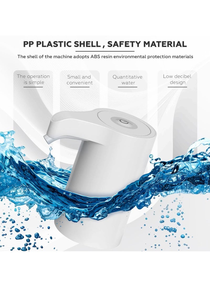 Eleish 5 Gallon 20L Electric Water Dispenser Pump for Hot & Cold Water, Universal Portable Rechargeable Water Pump with USB Charging for Jugs Bottle Kichen Cooking Food - Image 4