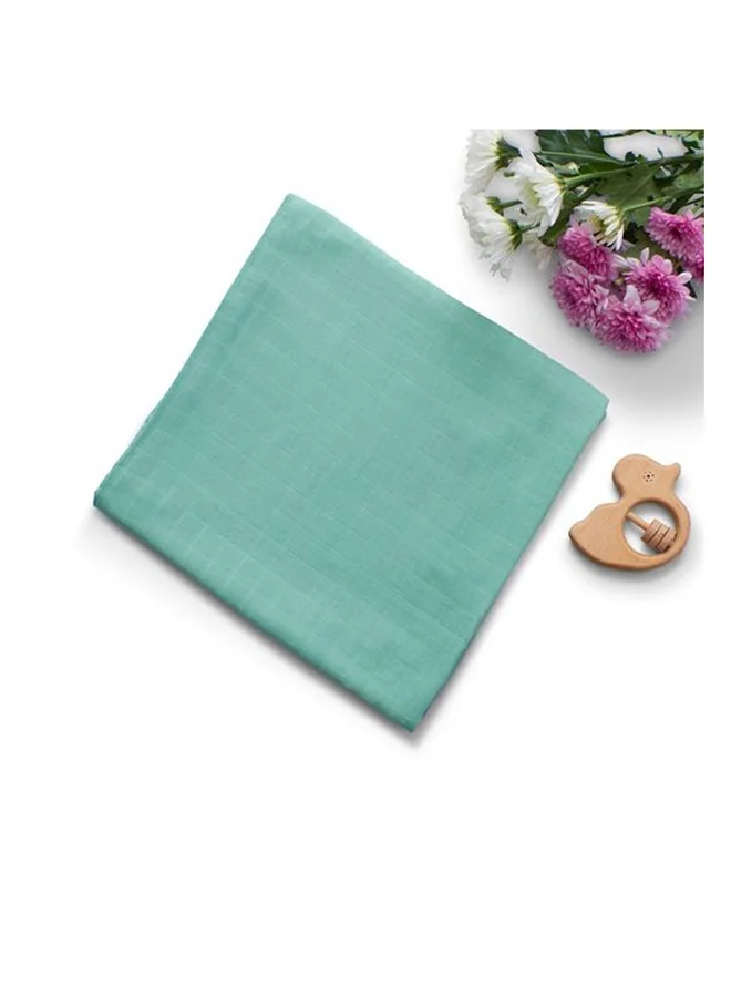 Anvi Baby Organic Bamboo Muslin Swaddle Wrap Set of 2- Turbid Waters