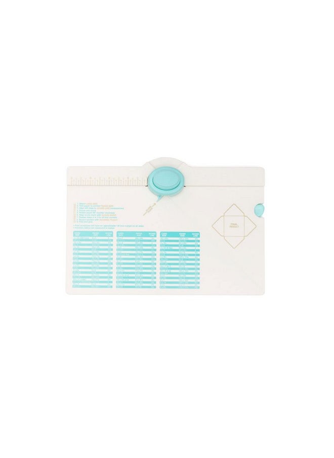 We R Memory Keepers Envelope Punch Board Kit Includes 1 6.75" X 10.5" Score Board Twoway Envelope Punch Bone Folder And Measurement Chart Create Home Made Envelopes And Invitations  - Image 1