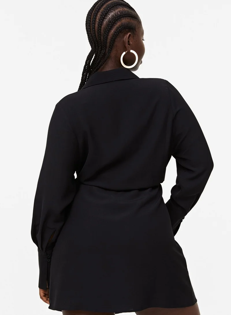 H&M Tie Detail Wrap Dress