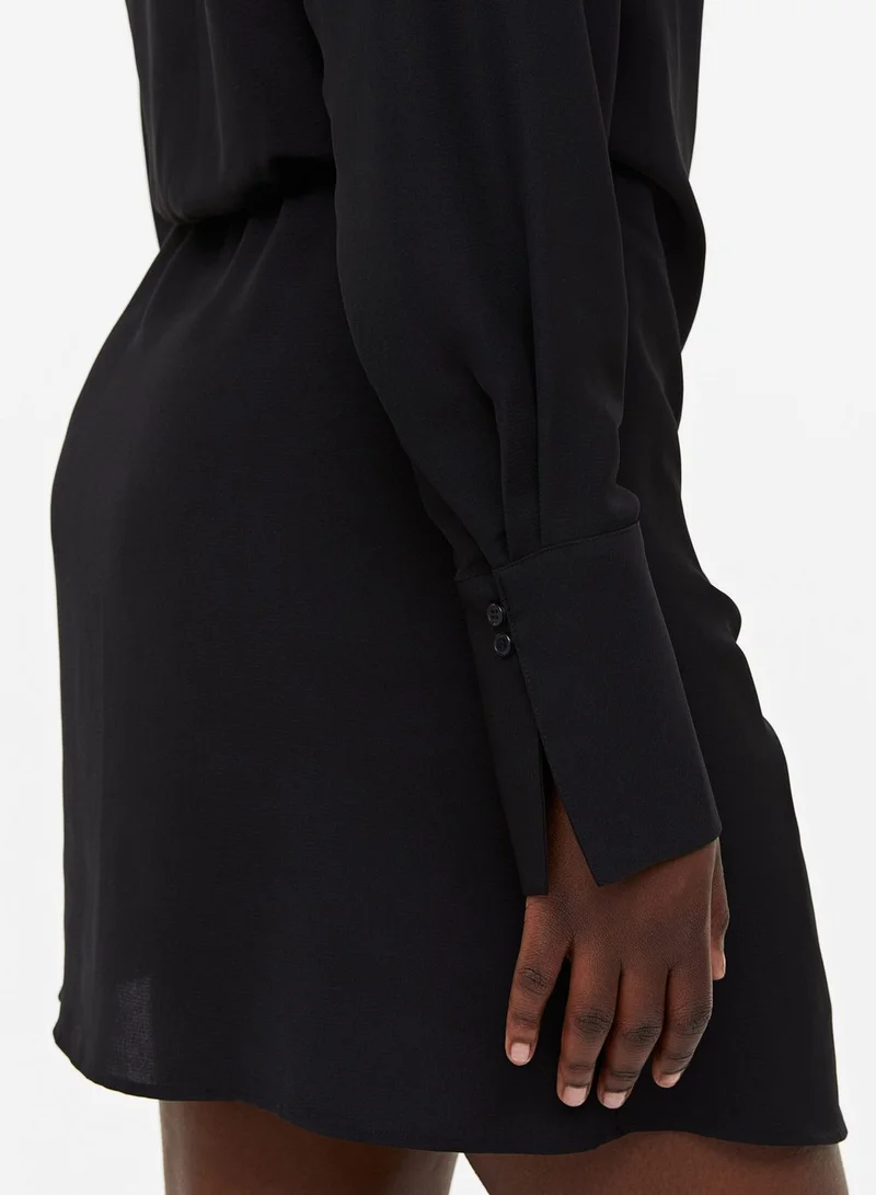 H&M Tie Detail Wrap Dress