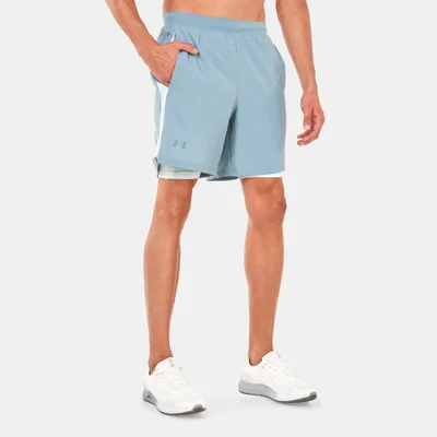 UNDER ARMOUR Men's Launch Run 2-in-1 Shorts
