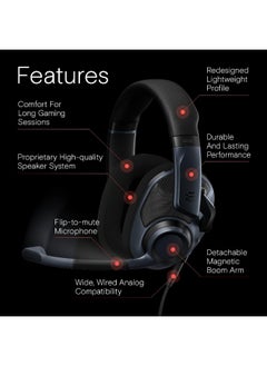 EPOS Epos H6 Pro Open Acoustic Gaming Headset With Mic Lightweight Headband Comfortable & Durable Design Xbox Headset Ps4 Headset Ps5 Headset Gaming Accessories Wireless Headset Black, One-size, Wired  - Image 2