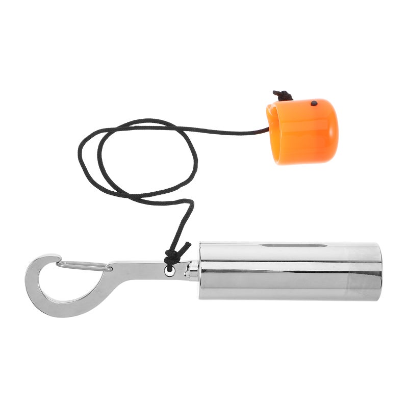 Diving Safety Rattle Signal Bell With Clip - Compact Alert Tool With Noise Cover - Loud Underwater Attention Grabber For Divers - Image 3