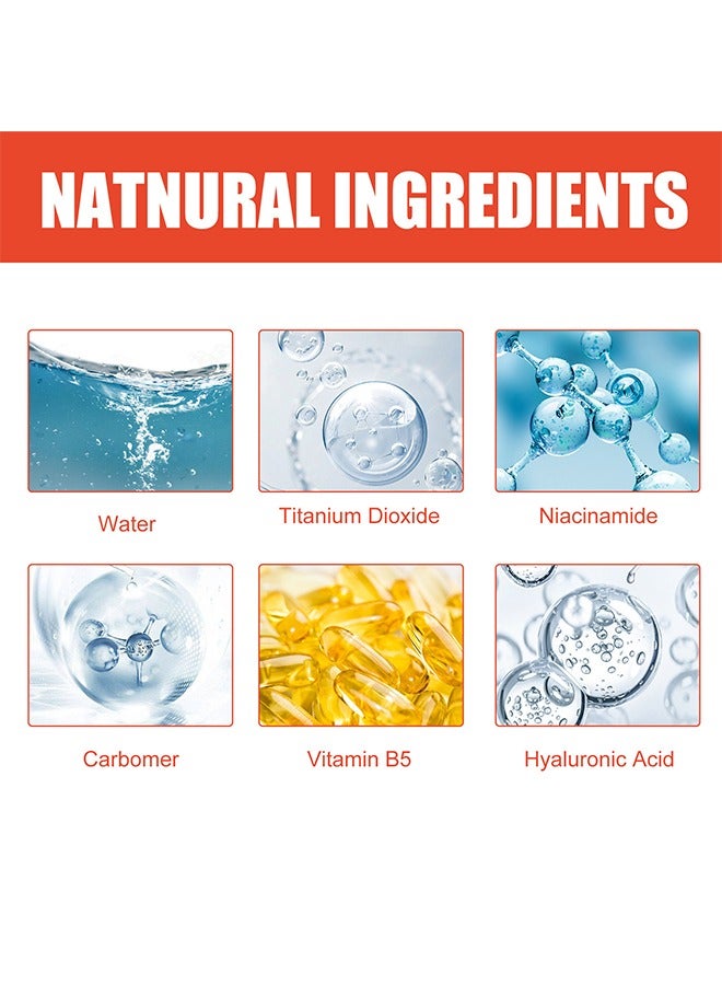 OUHOE Sun Lotion-Moisturizing Sunblock Sunscreen Cream Body Whitening Sun Cream SPF 90 Sunscreen Long Lasting UV Protector Sunblock Moisturizing Solar Blocker Waterproof Skin Care - Image 2