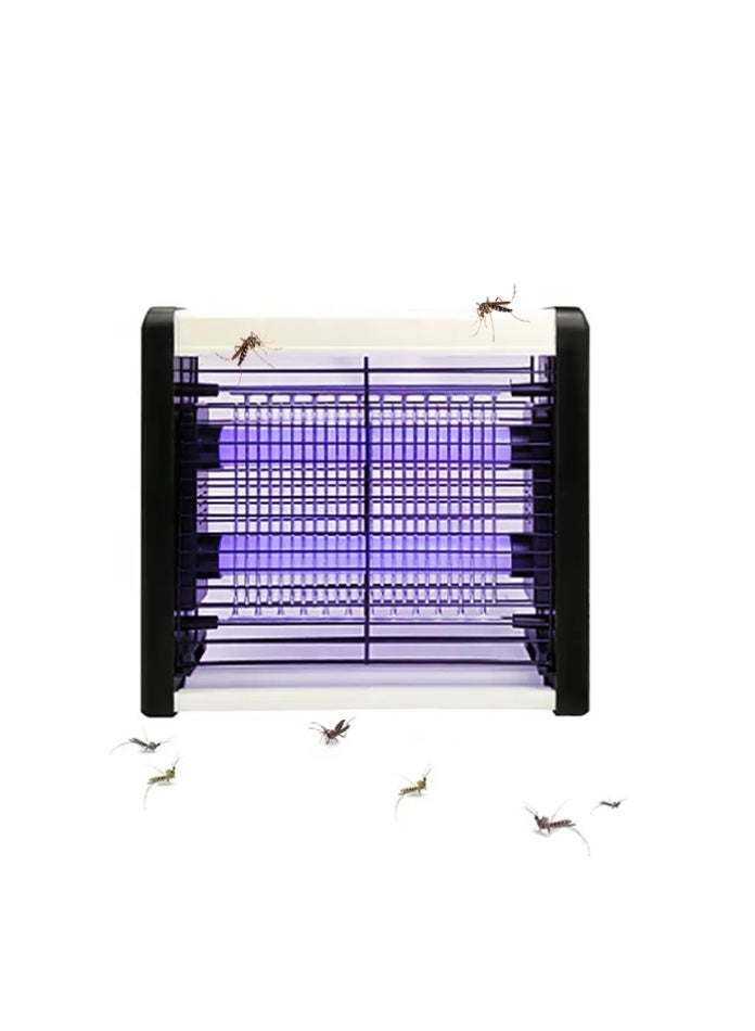 مودي مصباح صغير الحجم 4 واط لقتل البعوض بالأشعة فوق البنفسجية - جهاز كهربائي لقتل الحشرات للاستخدام الداخلي مع صينية قابلة للإزالة - يمكن تركيبه على الحائط/الأرضية - Image 2