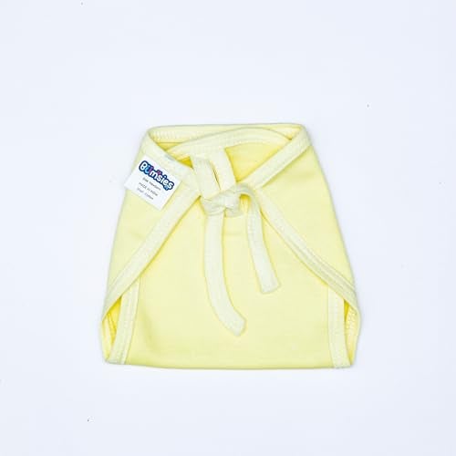 Bumsies Tie up Nappy For Babies, Reusable, Washable Soft Muslin Cotton Nappy/Langot for New Born Baby | Gentle on Baby Skin, Pack of 12 | Helps in Potty Training | Large, Dyd, Plain - Image 5