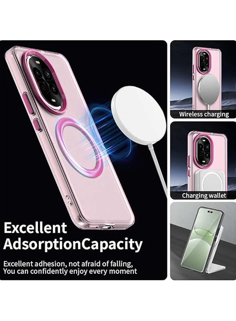 general Clear Case Compatible with Huawei Nova 13 Pro 5G, Compatible with Mag-Safe, Shockproof High-Grade Protection, Yellowing Resistant, Magnetic Classic Hybrid Case - Image 2