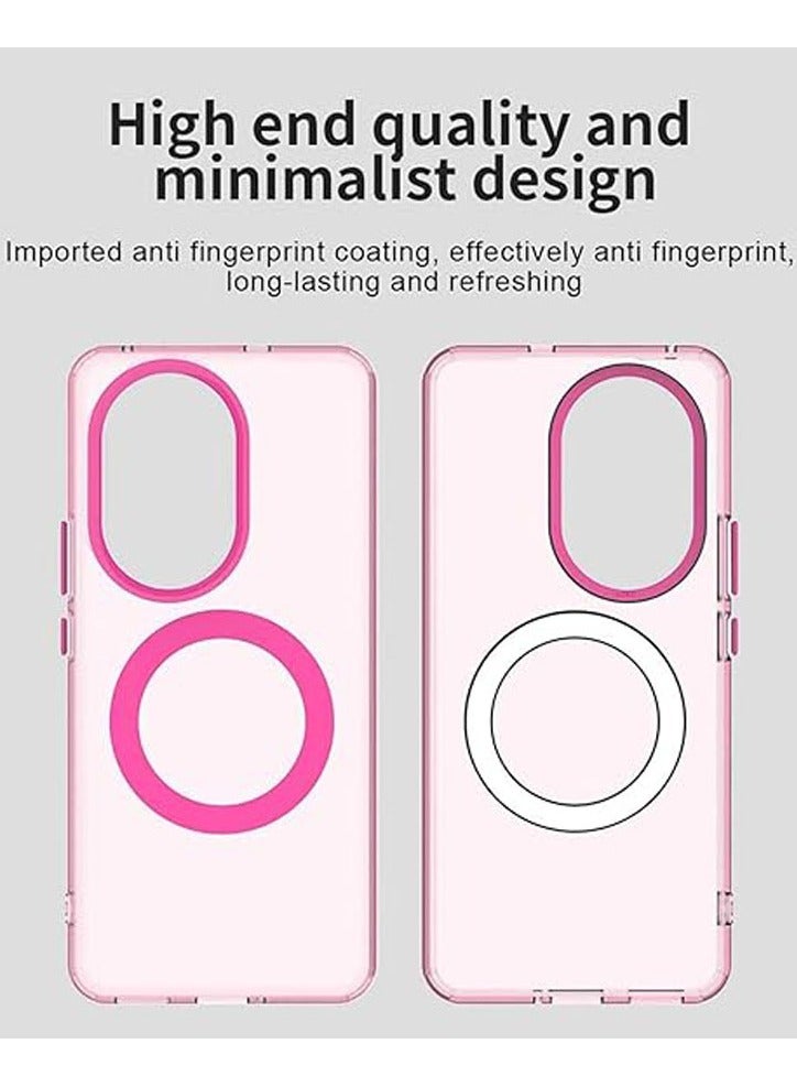 general Clear Case Compatible with Huawei Nova 13 Pro 5G, Compatible with Mag-Safe, Shockproof High-Grade Protection, Yellowing Resistant, Magnetic Classic Hybrid Case - Image 4