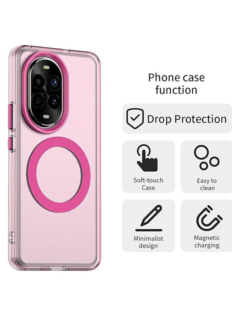 general Clear Case Compatible with Huawei Nova 13 Pro 5G, Compatible with Mag-Safe, Shockproof High-Grade Protection, Yellowing Resistant, Magnetic Classic Hybrid Case - Image 3
