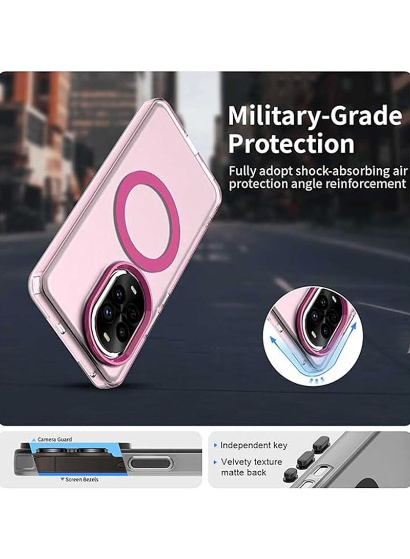 general Clear Case Compatible with Huawei Nova 13 Pro 5G, Compatible with Mag-Safe, Shockproof High-Grade Protection, Yellowing Resistant, Magnetic Classic Hybrid Case - Image 5