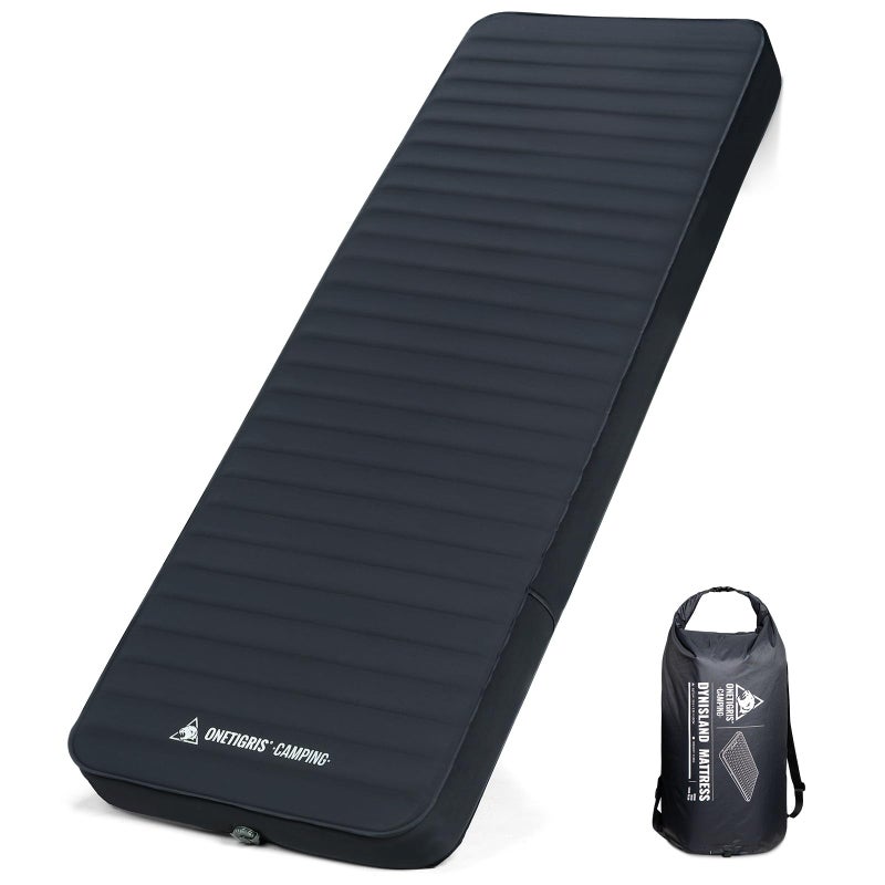 ONETIGRIS Dreamstar Single Air Mattress SelfInflating Sleeping Pad Foam for Camping Backpacking Car Trips Travels Air Bed with Patchup Kit - Image 2
