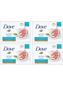 Dove Go Fresh Restore Beauty Cream Soap – 4 Bars 