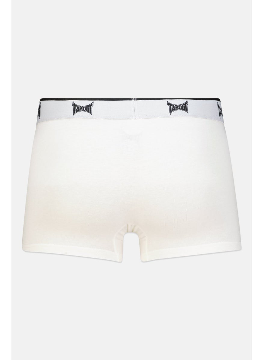 TapouT - Men 3 Pcs Brand Logo Boxer Brief, Grey Melange - Image 1
