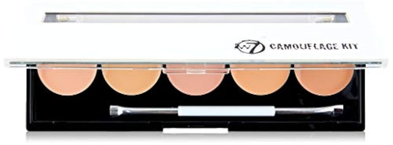 W7 Camouflage Kit Cream Eye Concealer Palette - Image 1