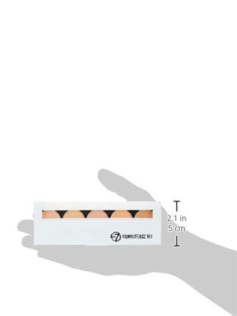 W7 Camouflage Kit Cream Eye Concealer Palette - Image 4