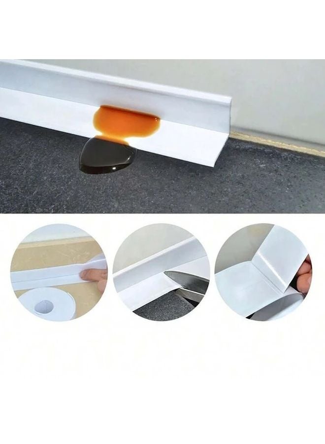 3 Rolls Waterproof Self Adhesive Caulk Strip Sealing Tape For Kitchen Bathroom Sink - Image 5