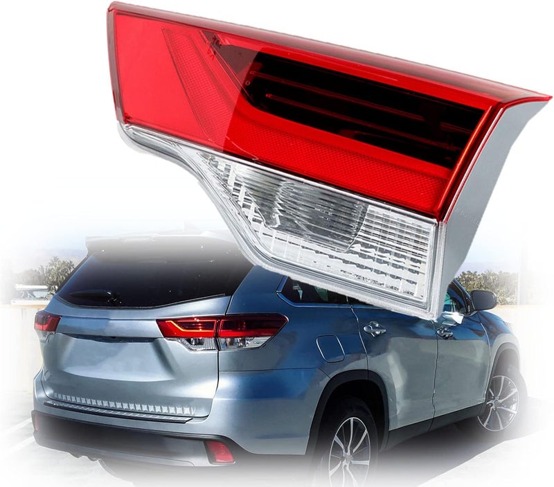 SEBLAFF 1-Pack RH Tail Light Assembly Replacement for 2017-2019 Highlander Passenger Side Inner 81580-0E120 - Image 1
