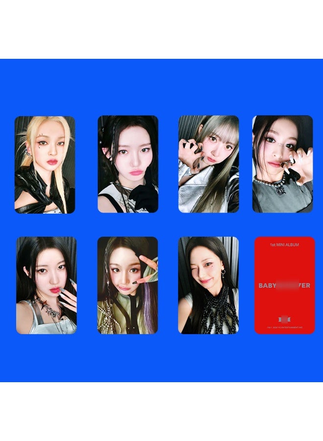 NIBEMINENT 7 Pcs Kpop BABYMONSTER BABYMONS7ER Lomo Cards Card For Fans Collection Gifts - Image 1