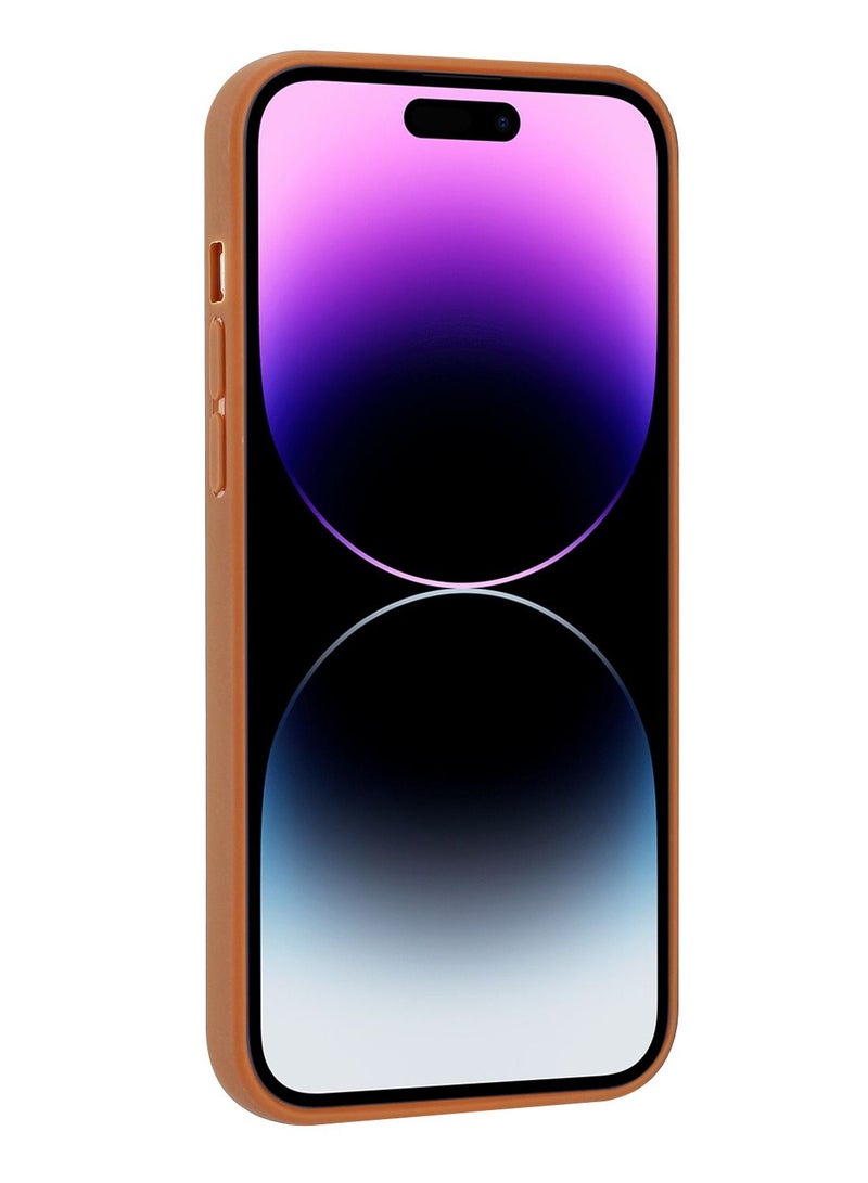 Suteni Back Cover Card Slots Leather Phone Case for iPhone - Image 2