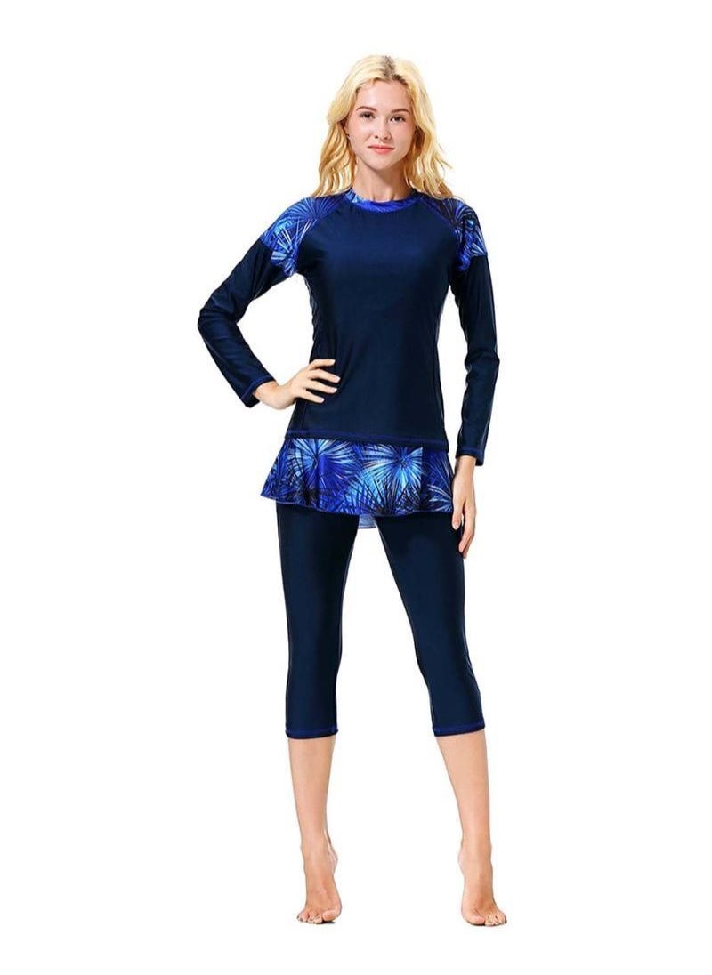 NIBEMINENT - Conservative And Fashionable Burkinis Blue - Image 1