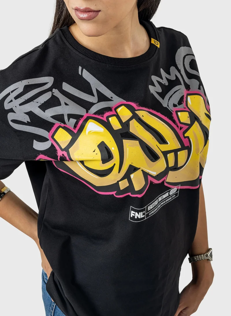 FNL Stay Positive T Shirt