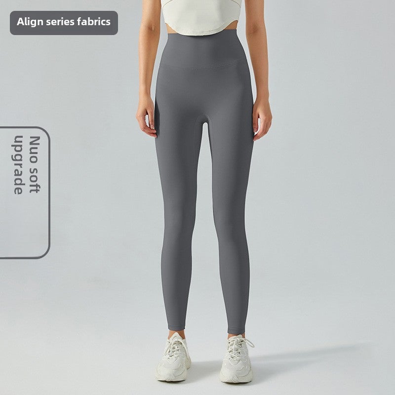 Generic Ningbo Datura High-Waist Seamless Yoga Pants for Women Haiyan ash [glutinous soft upgrade]]