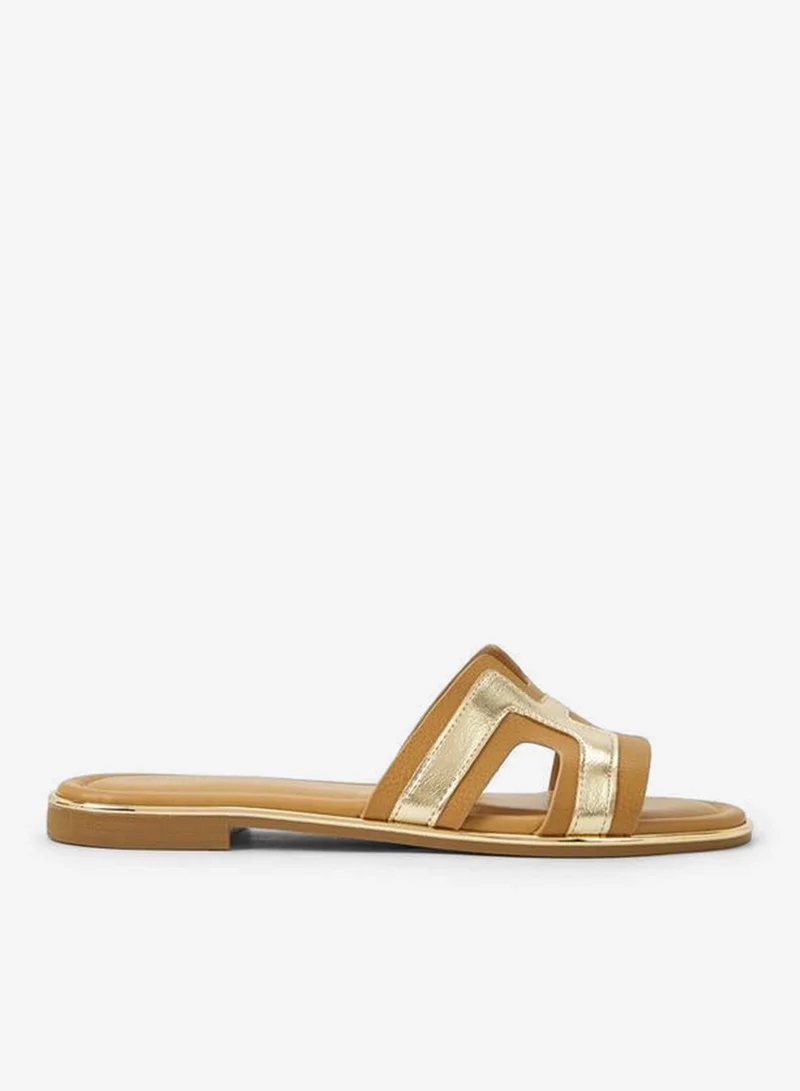 سيليست Women Panel Detail Flat Sandals