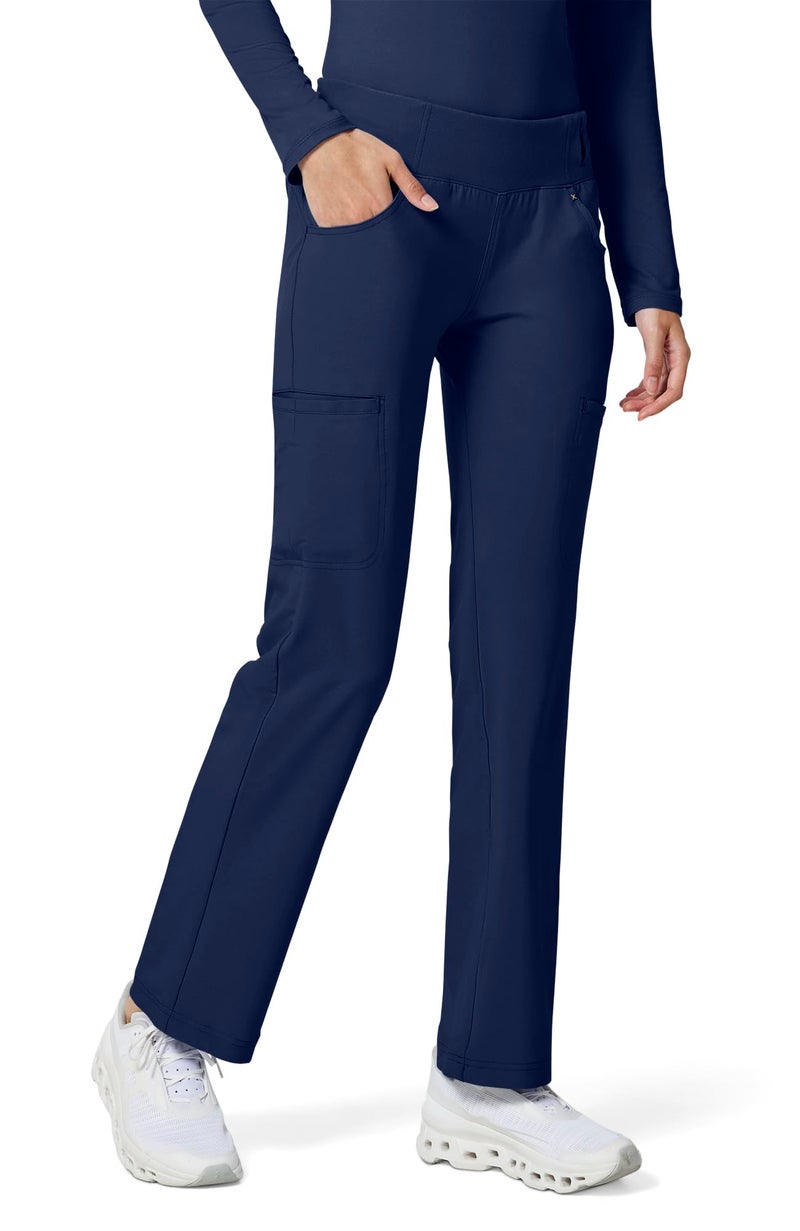 Cherokee iFlex CK002 Mid Rise Pull-On Pant Navy M - Image 5