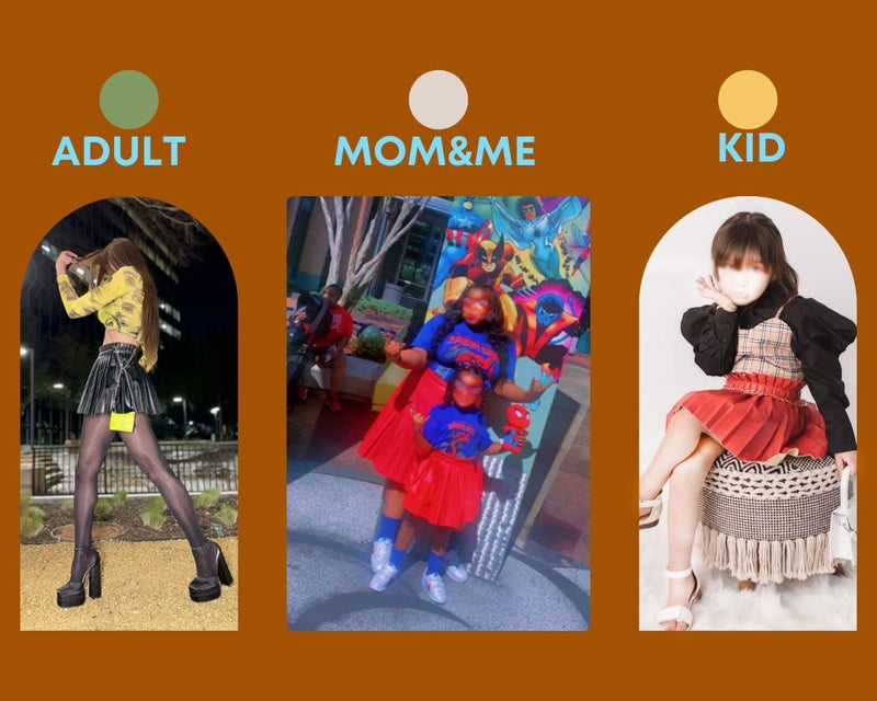 WELAKEN Pu Leather Skirts for Girls Kids & Teen & Toddler & Women Faux Leather Pleated Skirts,Hot Pink,6-7 Years - Image 5