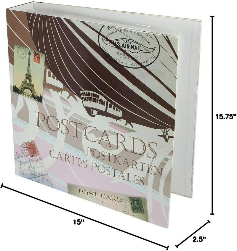SAFE Postcard Album Maxi Retro with 50 Transparent Pages for 300 Postcards - Image 3