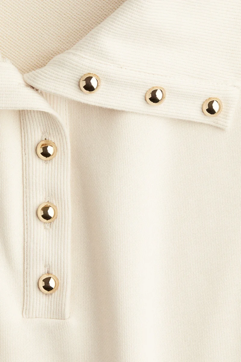 H&M Button-top sweatshirt