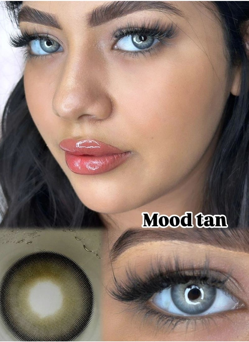 ليزا عدسات ليزا لون مود تان 