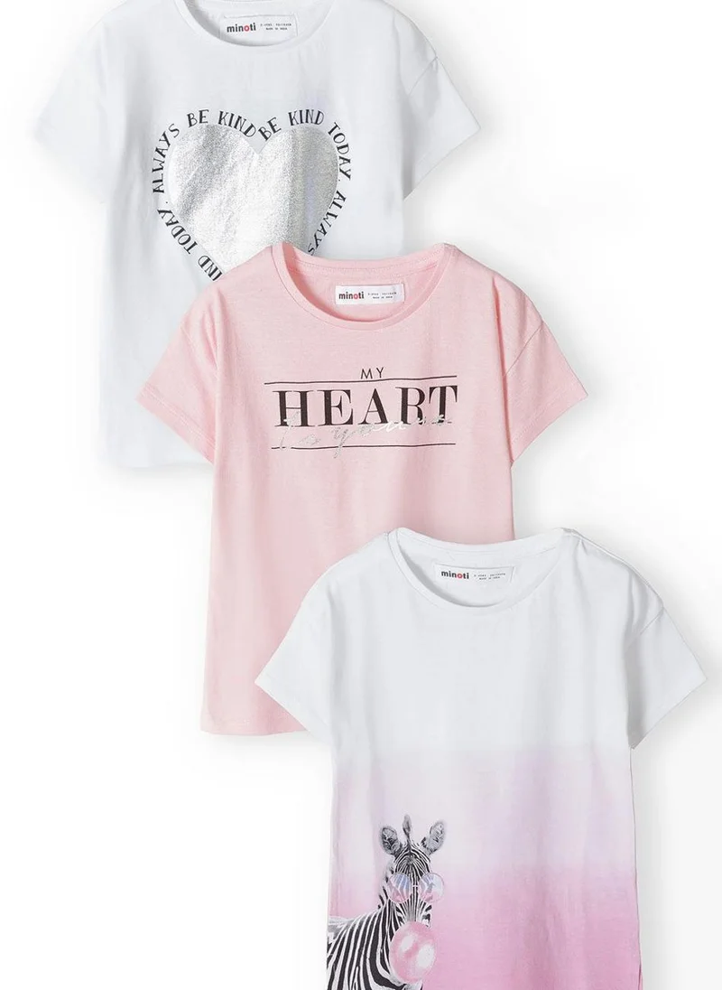 مينوتي Teen Girls 3-Pack T-Shirt
