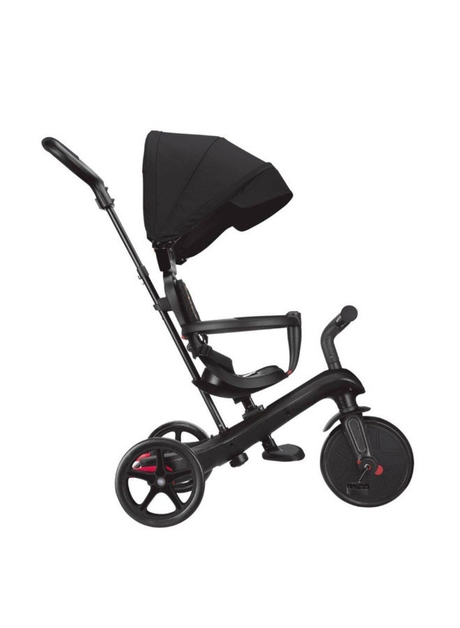 GLOBBER جلوبر إكسبلورر 4 في 1 دراجة قابلة للطي (أسود) - Image 2